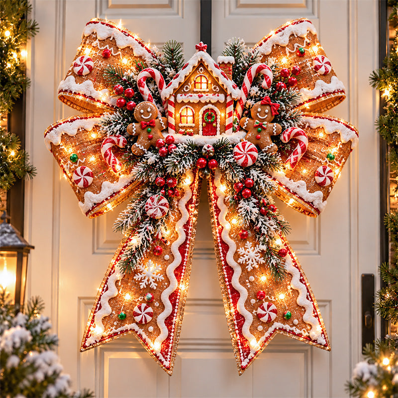 💞Giant Christmas Glow Bows | 6 Magical Light-Up Holiday Styles