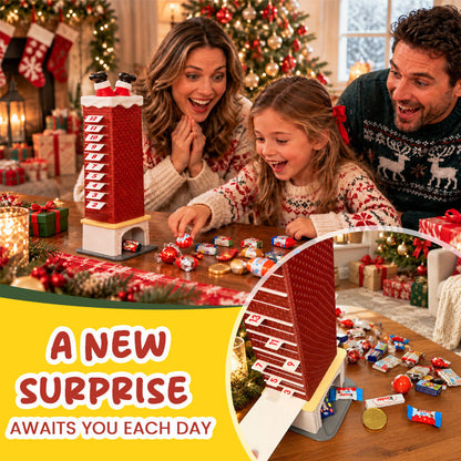Chimney Candy Advent Calendar – Christmas Countdown Treat Dispenser
