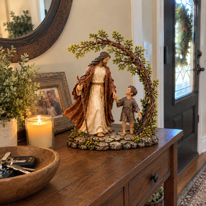 Through Every Storm, Never Alone – Jesus Story Sculpture Collection