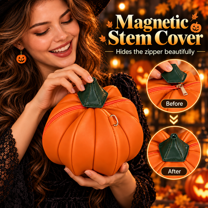 Pumpkin Crossbody Purse – Cute Halloween & Fall Handbag