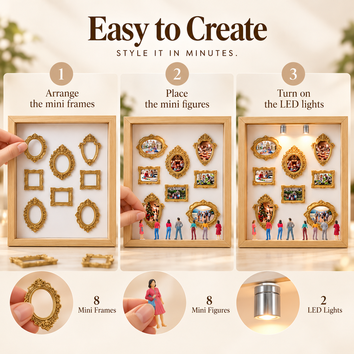 Miniature Memory Gallery DIY Kit