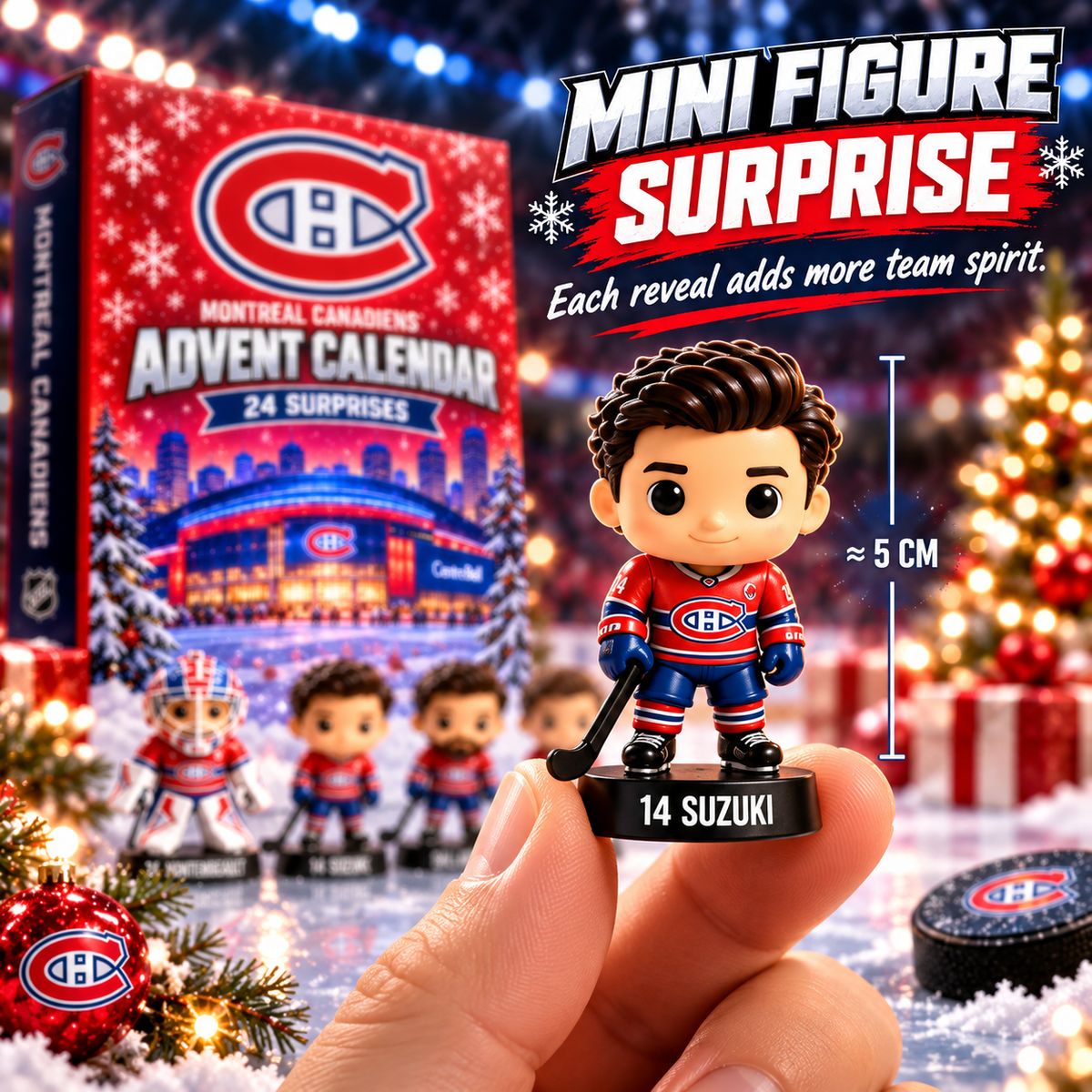 Montreal Canadiens Hockey Advent Calendar