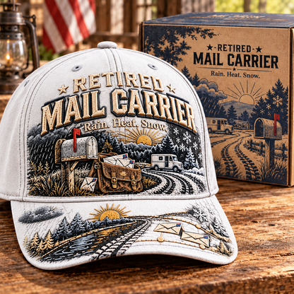 🇺🇸 Last Day Promo: 49% OFF📬Retired Mail Carrier Baseball Cap
