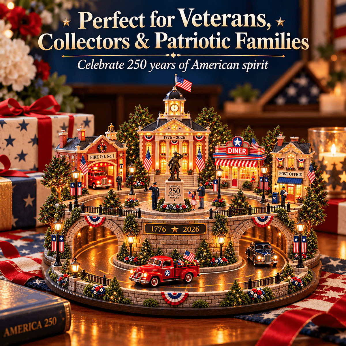 🇺🇸 America 250 Hometown Heroes – Lighted Veterans Tribute Village