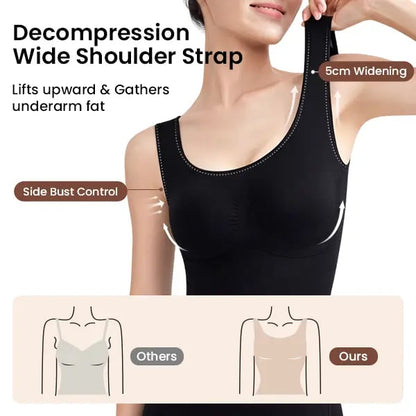 ✨ Full Body Sculpting Bodysuit | Back Support & Hip Lift, Inclusive Sizing S–3XL
