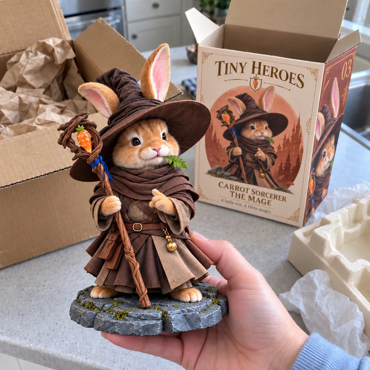 Tiny Heroes – Kollektion von Fantasy-Tierfiguren 🐾⚔️