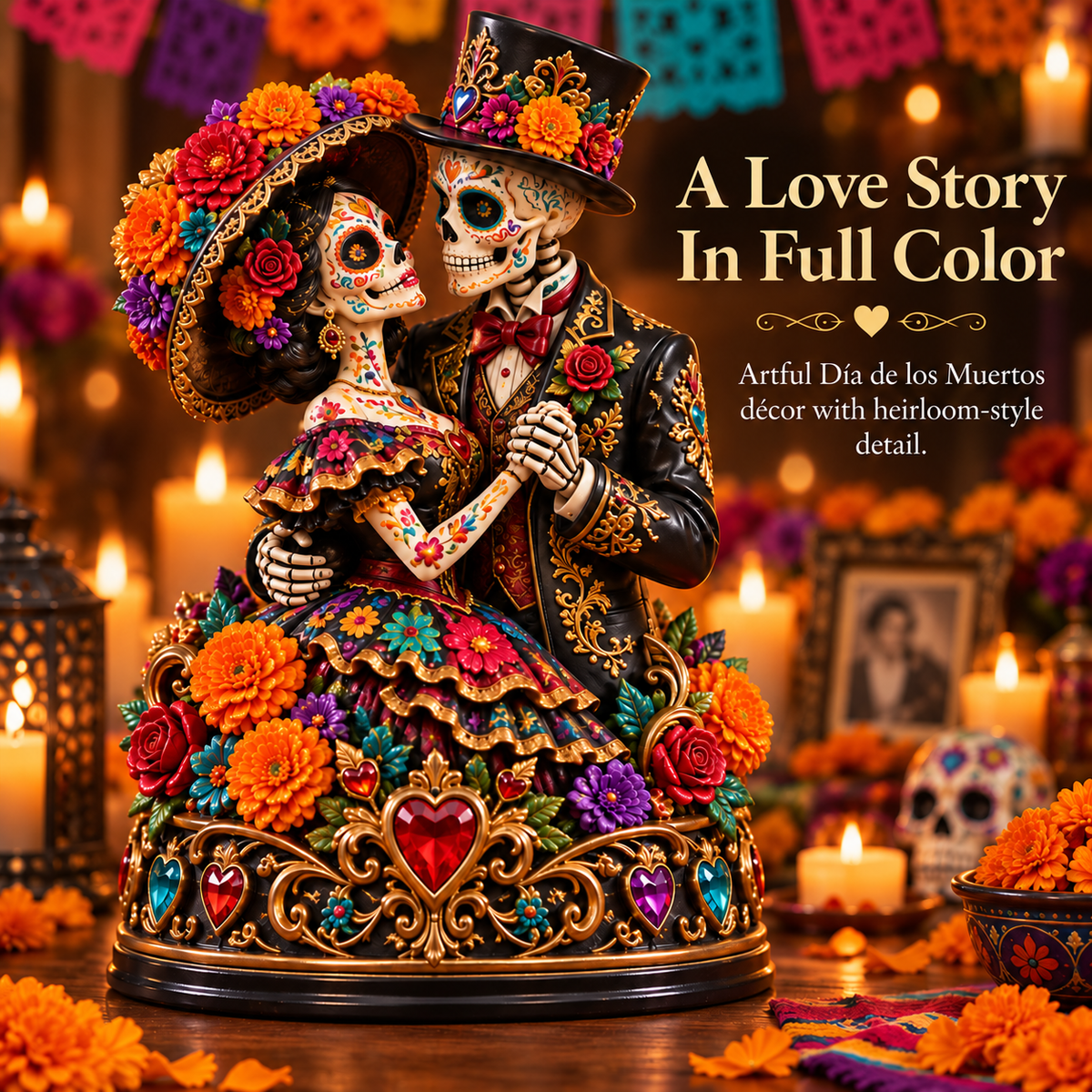 💞 💀Day of the Dead Catrina Figurines
