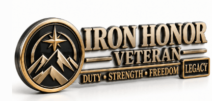 🎖️ 3D Veteran Legacy Metal Auto Emblem – 4 Designs, One Unbreakable Honor