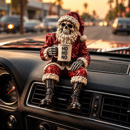 💀🎄 Naughty Christmas Skeletons – 6-Style Gothic Holiday Shelf Sitters.