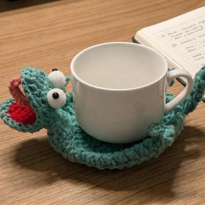 🧶 Handmade Animal Crochet Coasters – 5 Adorable Designs