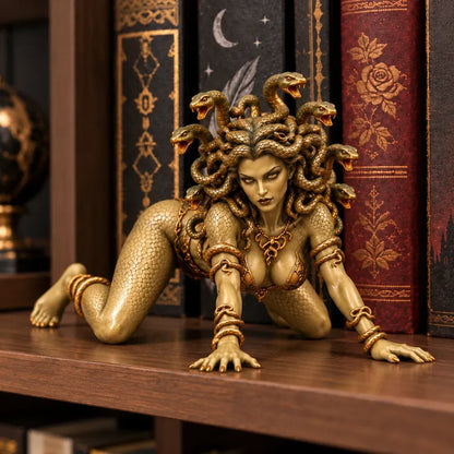 🔥 Last Day 49% OFF - 🐍 Medusa Goddess Shelf Sitter Statue | 4 Unique Gothic Mythology Styles (📦Buy 2 Free Shipping)
