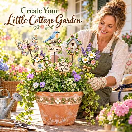 My Little Cottage Garden™ DIY Pot Stake Kit
