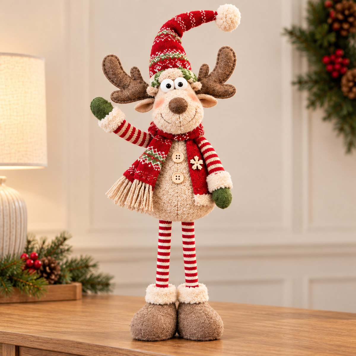 🎄 Forest-Themed Christmas Gnomes and Reindeer