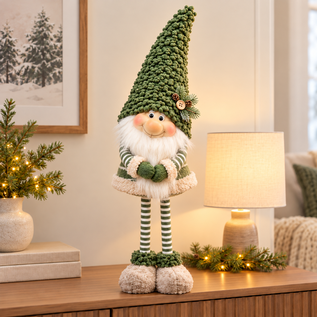 🎄 Forest-Themed Christmas Gnomes and Reindeer