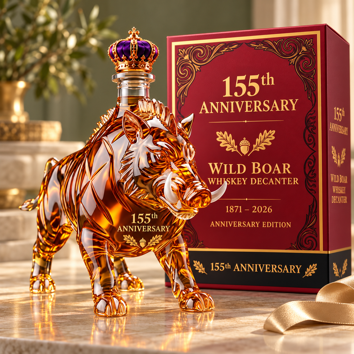 Wild Boar 155th Anniversary Whiskey — 1871–2026 Commemorative Edition
