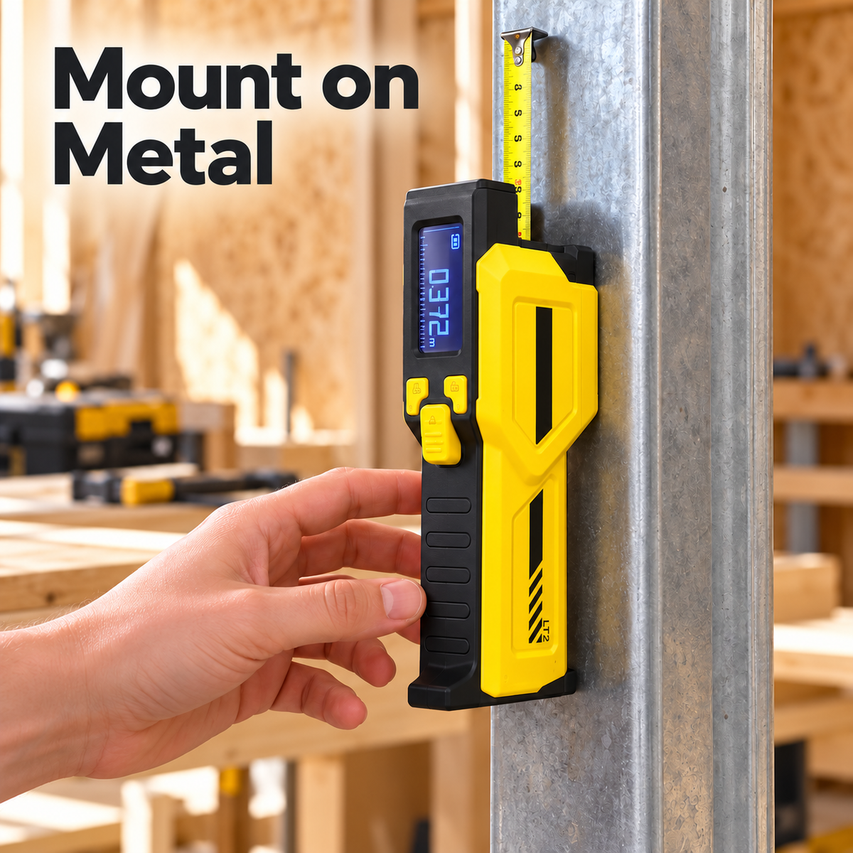 📏 SmartMeasure Pro – Digital & Laser Tape Measure for Home & DIY 🔧