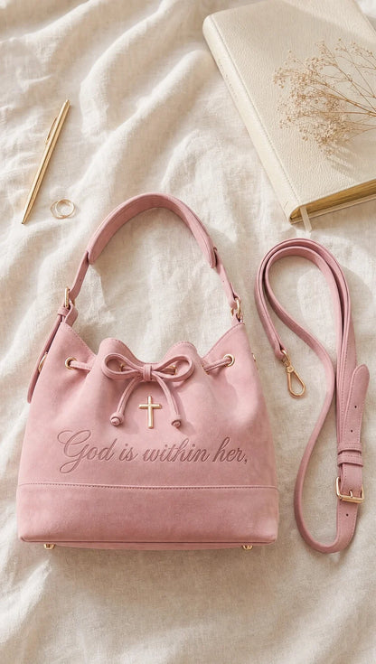 God Is Within Her – Christian Faith-Inspired Crossbody & Shoulder Bag