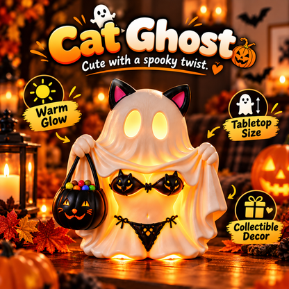 👻Cheeky Ghost Halloween Tabletop Decor – 5 Mischievous Styles