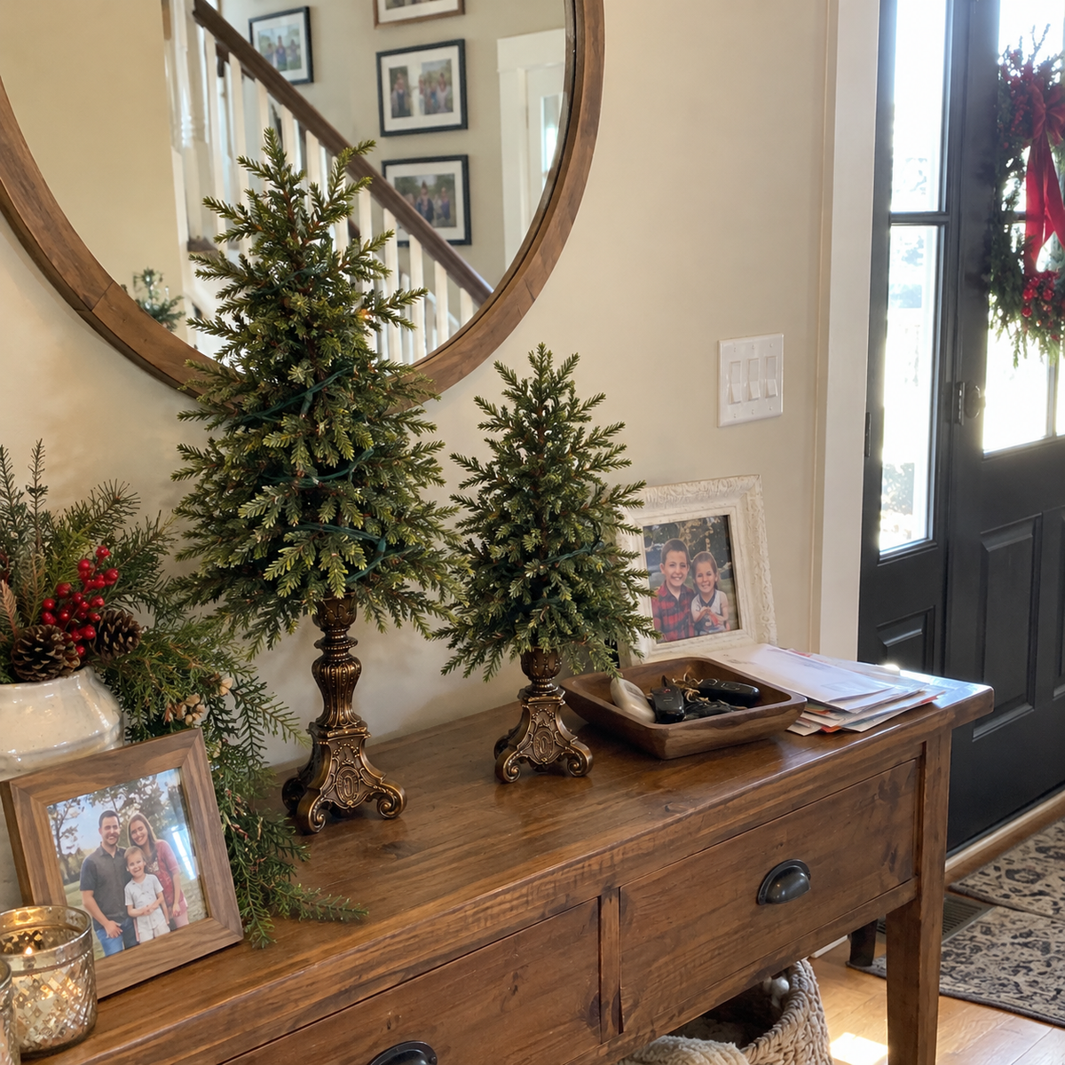 🎄✨Vintage Tabletop Christmas Trees