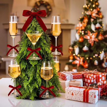 The Christmas Cocktail Tree – A Holiday Centerpiece Everyone Will Love