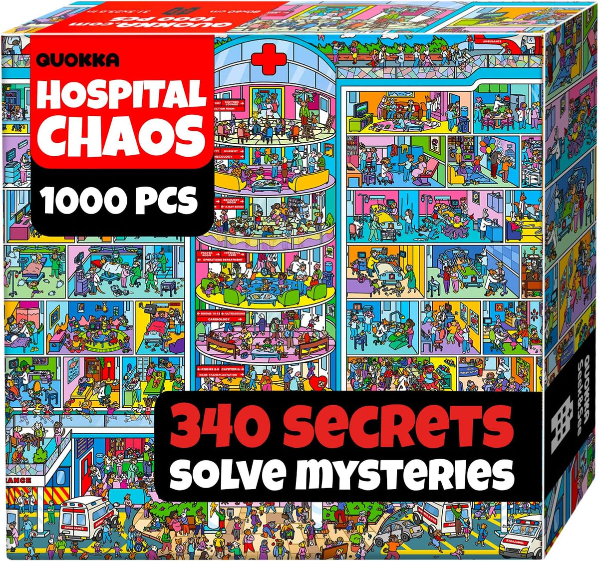 🧩🔎1000-Piece Roaring Twenties New York Detective Jigsaw Puzzle for Adults(📦Buy 2 Free Shipping)