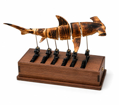 🌊Handcrafted Wooden Ocean Animal Mechanical Model