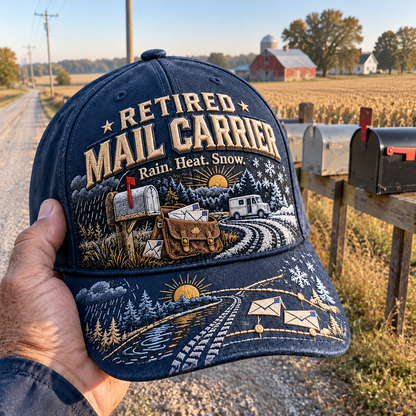 🇺🇸 Last Day Promo: 49% OFF📬Retired Mail Carrier Baseball Cap
