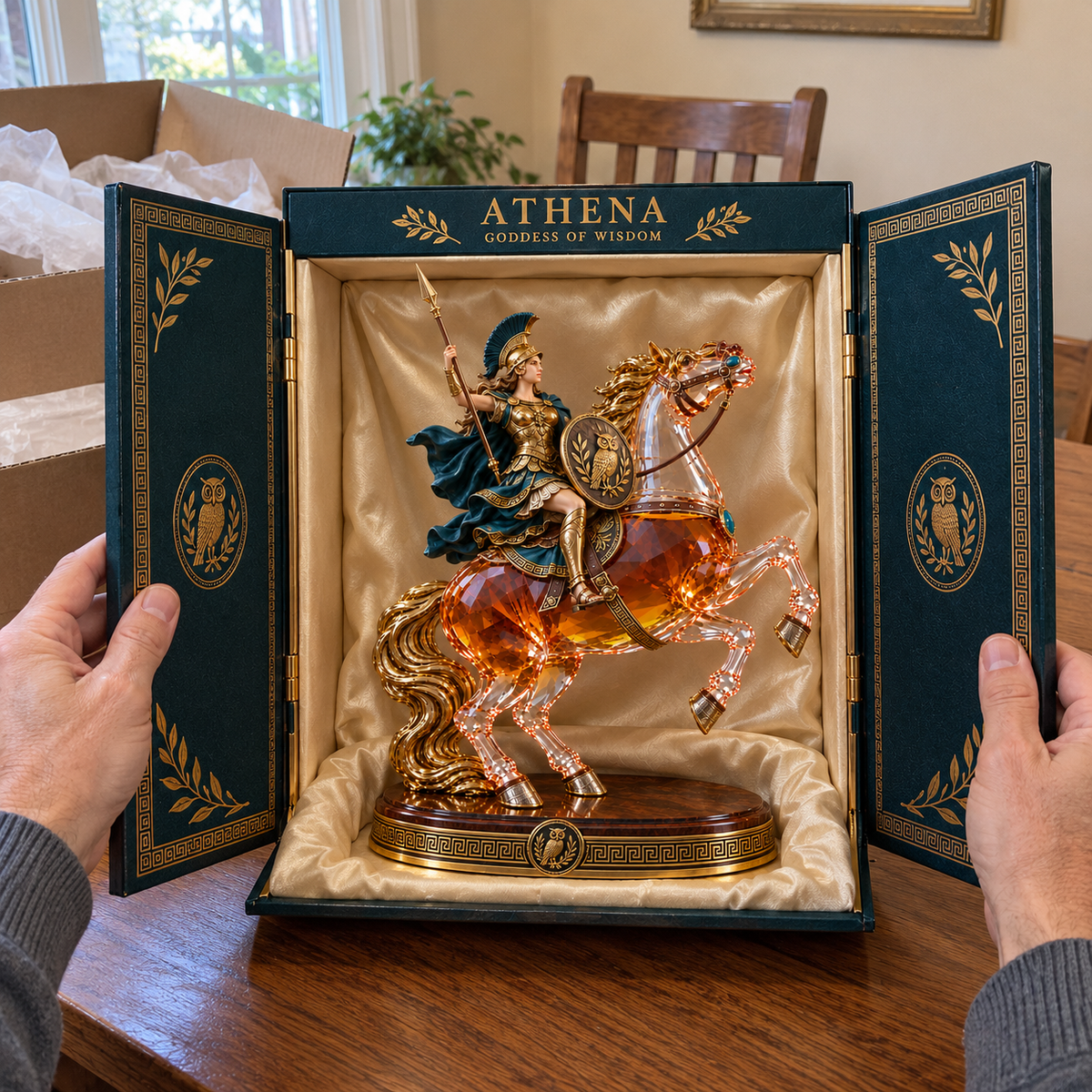 🦉⚔️Athena’s Valor Whiskey — Warrior Goddess Edition