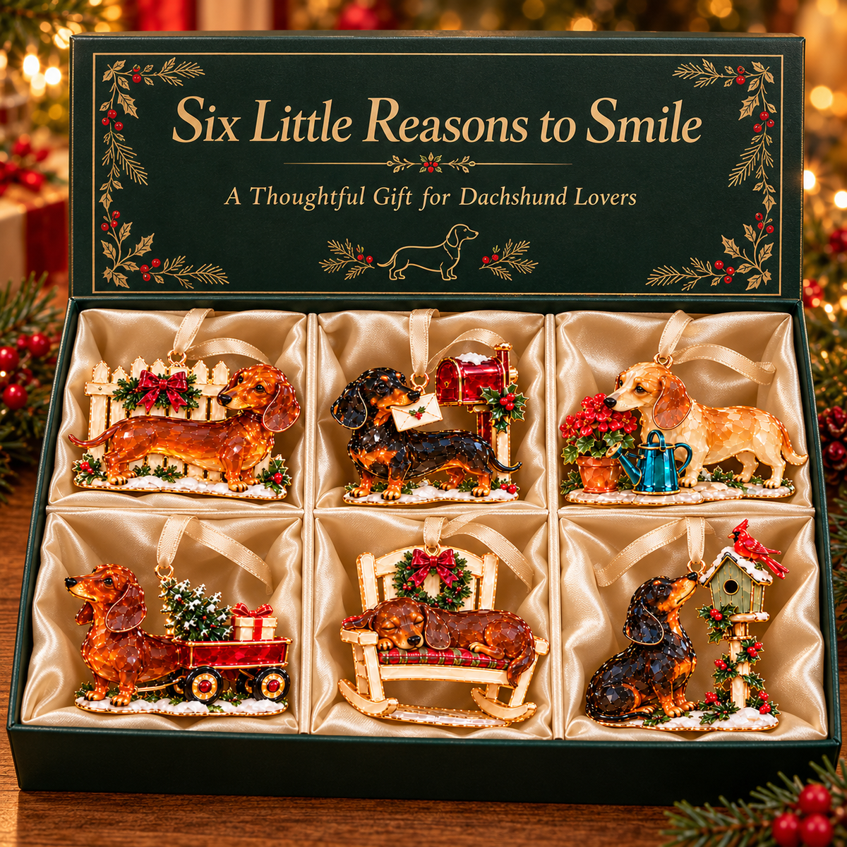 Dachshund Christmas Ornaments – 6 Heartwarming Holiday Designs for Dog Lovers