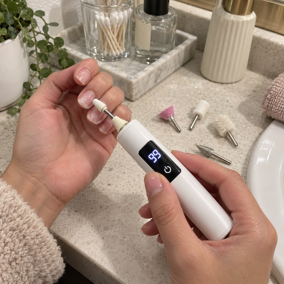 Professional Electric Nail Polisher
