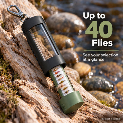 Wearable Fly Box – Portable Fly Fishing Storage Case