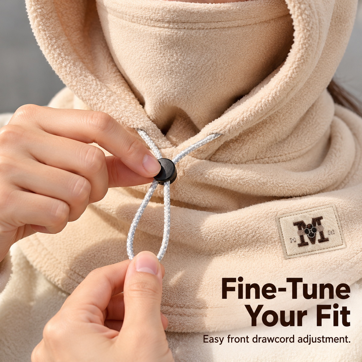🥶 2-in-1 Winter Face Mask & Warm Hat, Windproof Cold-Weather Protection🎁