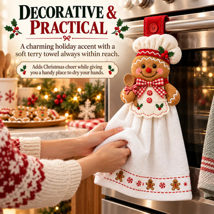 Christmas Hanging Kitchen Hand Towel
