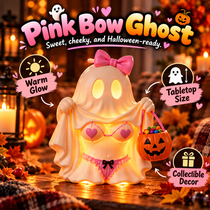 👻Cheeky Ghost Halloween Tabletop Decor – 5 Mischievous Styles