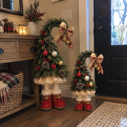 Santa's Little Boot Buddies™ – Whimsical Christmas Elf Trees
