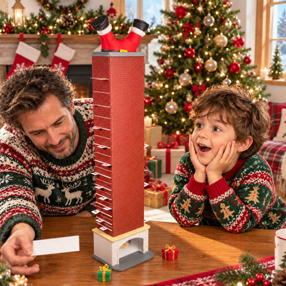 Chimney Candy Advent Calendar – Christmas Countdown Treat Dispenser