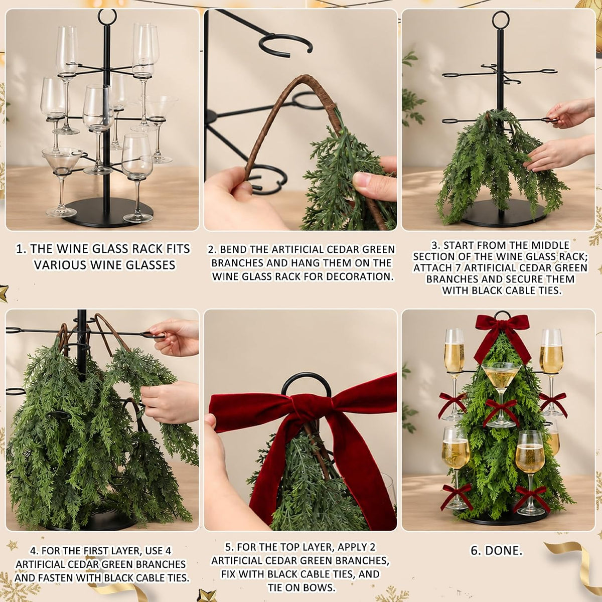 The Christmas Cocktail Tree – A Holiday Centerpiece Everyone Will Love