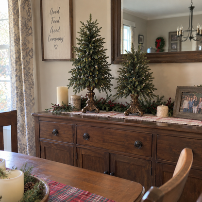 🎄✨Vintage Tabletop Christmas Trees