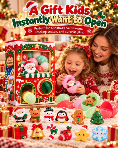 Santa’s Workshop Christmas Surprise Egg Machine