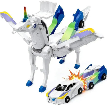 Magnetisches Dinosaurier-Transformationsauto