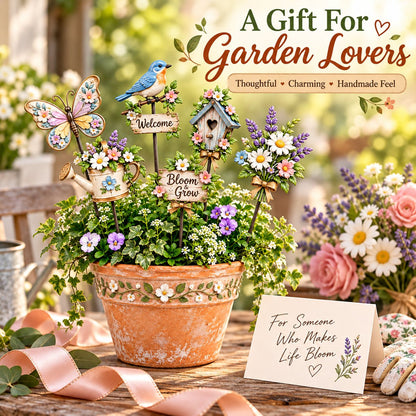 My Little Cottage Garden™ DIY Pot Stake Kit