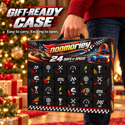 🏁 24 Days of Racing Magic – Christmas Mini Car Collector's Advent Calendar 🎄