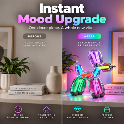 Glow Pup™ Light-Up Statement Sculpture