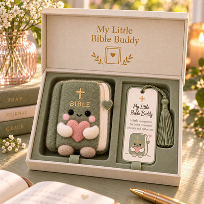 Faith-Inspired Felt Keepsake Gift Set | 6 Meaningful Designs with Matching Message Card & Gift Box 🎁