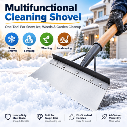 ⚒️All-Season Snow Removal & Garden Tool