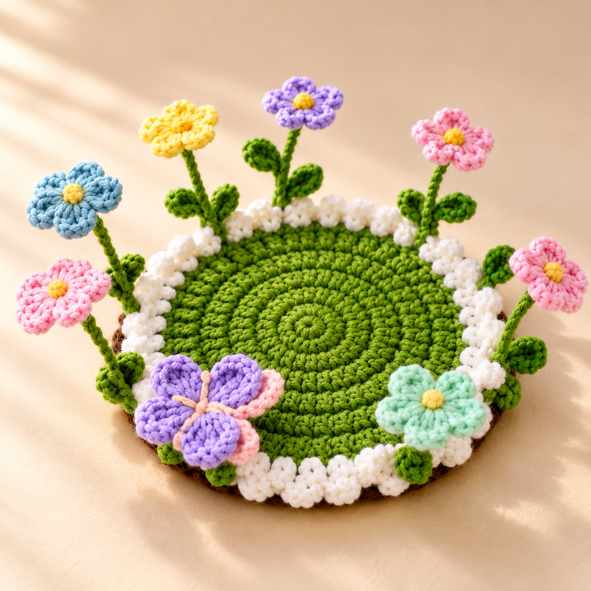 🦋🌸 Butterfly Garden DIY Crochet Kit 🧶