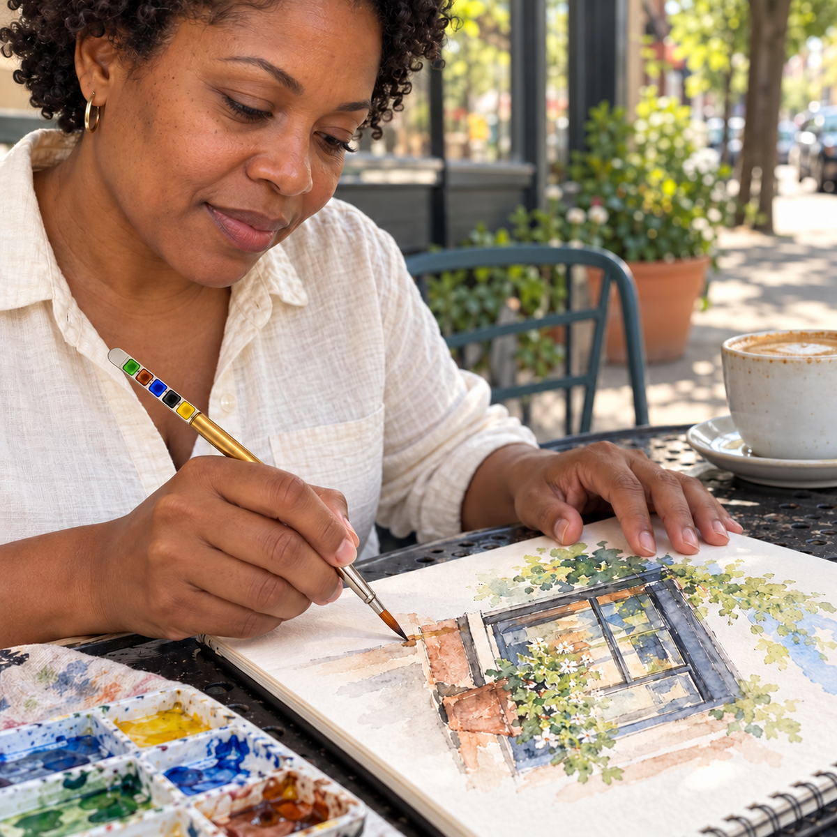 🎁🎨 Pocket Painting Kit – A Little Gift Full of Creativity!