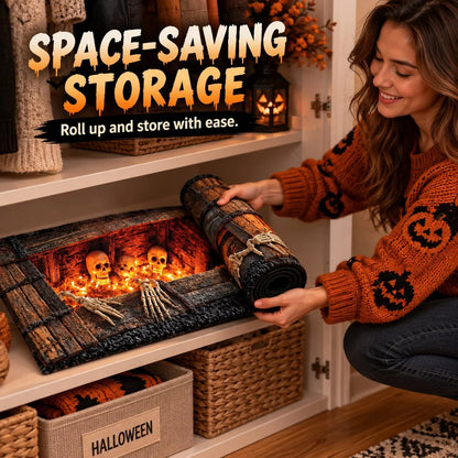 🚪 Step Into the Void: Halloween 3D Illusion Mat