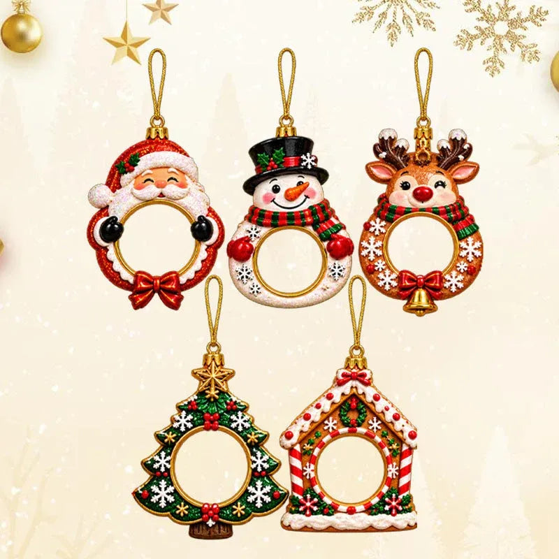 Personalisierter Weihnachts-Fotoanhänger