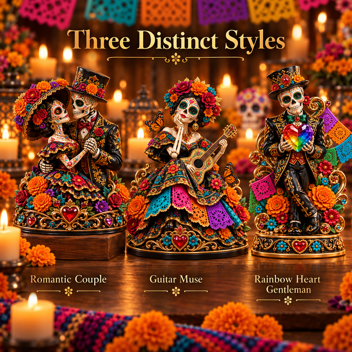 💞 💀Day of the Dead Catrina Figurines